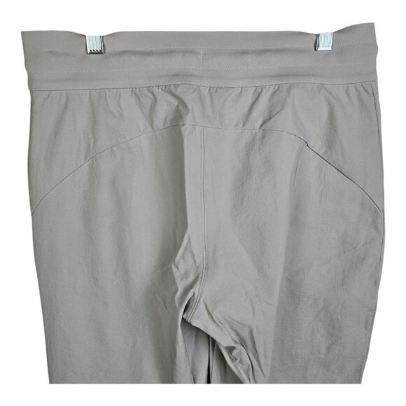 Athleta Women's Mid Rise Jogger Birch Grey Elastic waist Pull On Size 6 - Picture 5 of 10